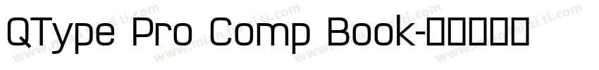 QType Pro Comp Book字体转换